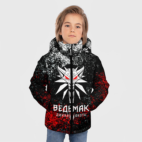 Зимняя куртка для мальчика The Witcher 3 / 3D-Черный – фото 3