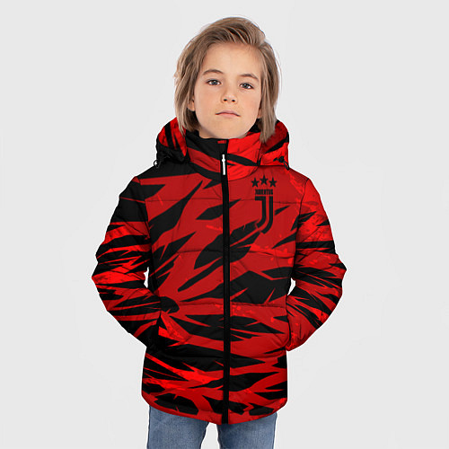 Зимняя куртка для мальчика Juventus F C / 3D-Черный – фото 3