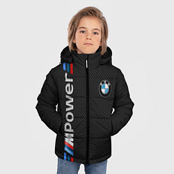 Куртка зимняя для мальчика BMW POWER CARBON, цвет: 3D-красный — фото 2
