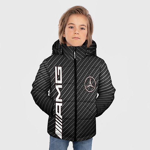 Зимняя куртка для мальчика MERCEDES CARBON / 3D-Черный – фото 3