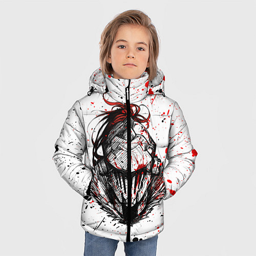 Зимняя куртка для мальчика УБИЙЦА ГОБЛИНОВ / 3D-Черный – фото 3