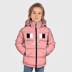 Куртка зимняя для мальчика Minecraft Pig, цвет: 3D-светло-серый — фото 2