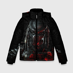 Куртка зимняя для мальчика PREDATOR, цвет: 3D-красный