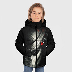 Куртка зимняя для мальчика PREDATOR, цвет: 3D-красный — фото 2