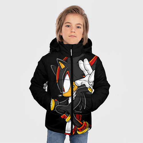 Зимняя куртка для мальчика SHADOW / 3D-Черный – фото 3