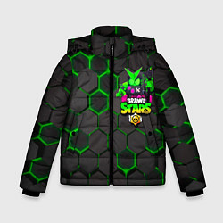Зимняя куртка для мальчика Brawl Stars Virus 8-Bit