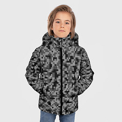 Куртка зимняя для мальчика КАМУФЛЯЖ GRAY, цвет: 3D-светло-серый — фото 2