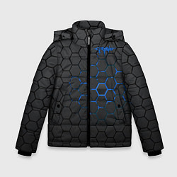 Куртка зимняя для мальчика Crysis, цвет: 3D-черный
