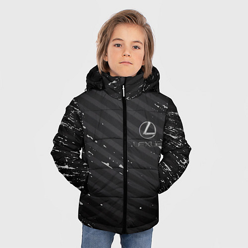 Зимняя куртка для мальчика LEXUS / 3D-Черный – фото 3