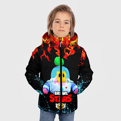 Зимняя куртка для мальчика BRAWL STARS SPROUT / 3D-Черный – фото 3