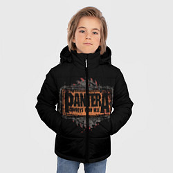 Куртка зимняя для мальчика PANTERA, цвет: 3D-светло-серый — фото 2