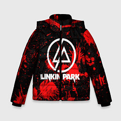 Куртка зимняя для мальчика Linkin Park, цвет: 3D-красный