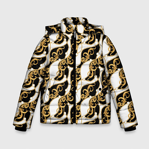 Зимняя куртка для мальчика Versace / 3D-Светло-серый – фото 1