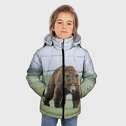 Куртка зимняя для мальчика Россия, цвет: 3D-красный — фото 2