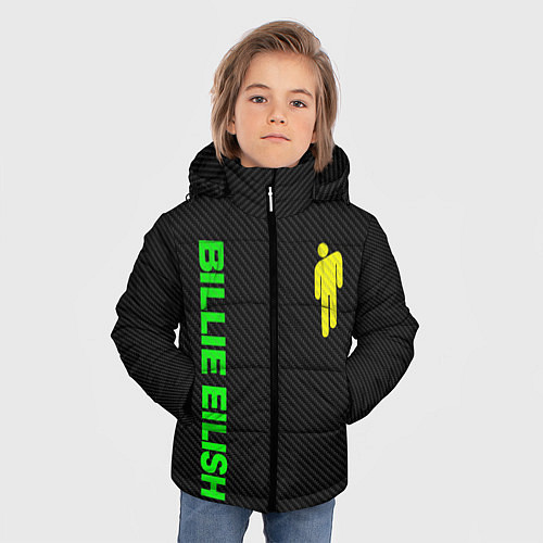 Зимняя куртка для мальчика BILLIE EILISH CARBON / 3D-Черный – фото 3