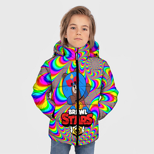 Зимняя куртка для мальчика BRAWL STARS EL PRIMO / 3D-Черный – фото 3