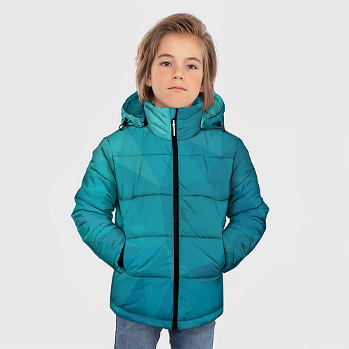 Зимняя куртка для мальчика WAVE / 3D-Черный – фото 3