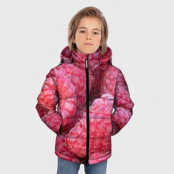 Куртка зимняя для мальчика Очень много малины, цвет: 3D-черный — фото 2