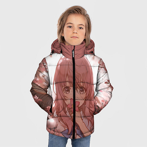 Зимняя куртка для мальчика Koe no Katachi / 3D-Черный – фото 3