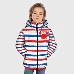 Куртка зимняя для мальчика Крабик, цвет: 3D-красный — фото 2