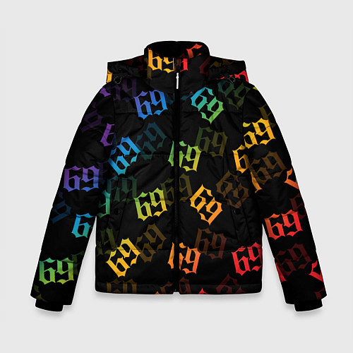 Зимняя куртка для мальчика 6IX9INE / 3D-Светло-серый – фото 1