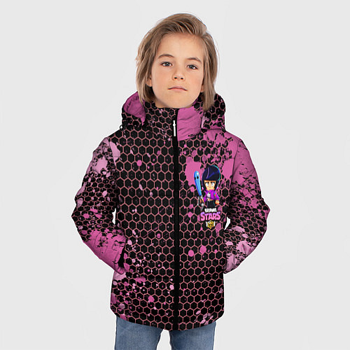 Зимняя куртка для мальчика Brawl Stars BIBI / 3D-Черный – фото 3