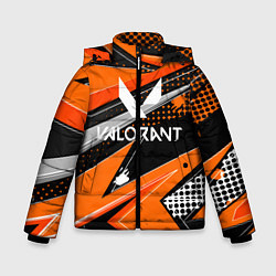 Куртка зимняя для мальчика Valorant, цвет: 3D-светло-серый