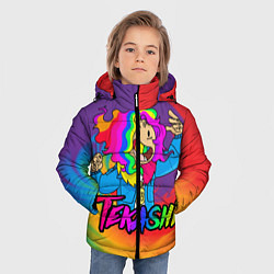 Куртка зимняя для мальчика 6IX9INE, цвет: 3D-черный — фото 2