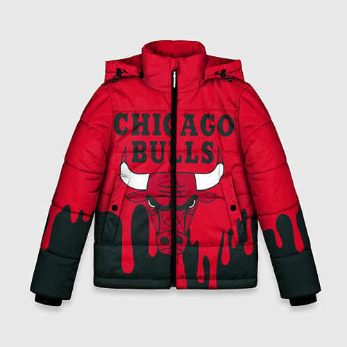 Зимняя куртка для мальчика Chicago Bulls / 3D-Светло-серый – фото 1