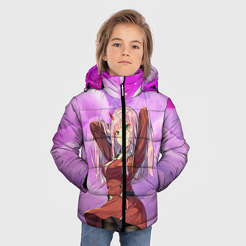 Зимняя куртка для мальчика Darling / 3D-Черный – фото 3