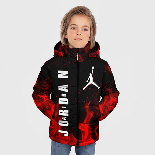 Зимняя куртка для мальчика MICHAEL JORDAN AIR / 3D-Черный – фото 3