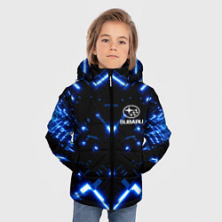 Куртка зимняя для мальчика SUBARU, цвет: 3D-светло-серый — фото 2