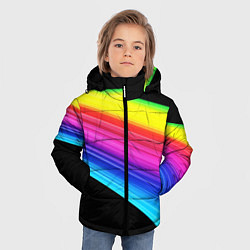 Куртка зимняя для мальчика ABSTRACT TREND, цвет: 3D-черный — фото 2