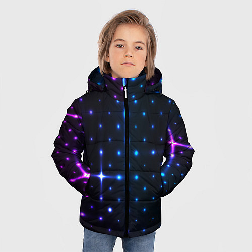 Зимняя куртка для мальчика STAR NEON / 3D-Черный – фото 3