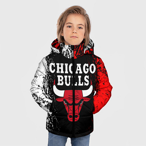 Зимняя куртка для мальчика CHICAGO BULLS / 3D-Черный – фото 3