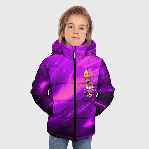 Зимняя куртка для мальчика SANDY BRAWL STARS / 3D-Черный – фото 3