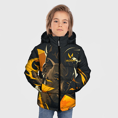 Зимняя куртка для мальчика VALORANT PHOENIX / 3D-Черный – фото 3