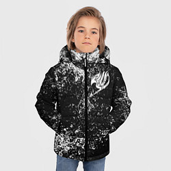 Куртка зимняя для мальчика FAIRY TAIL, цвет: 3D-черный — фото 2