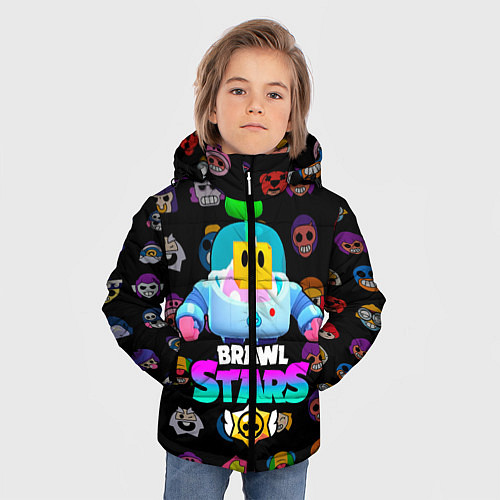 Зимняя куртка для мальчика BRAWL STARS SPROUT 27 / 3D-Черный – фото 3
