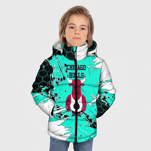 Зимняя куртка для мальчика MICHAEL JORDAN / 3D-Черный – фото 3