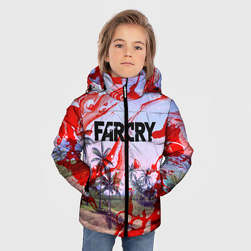 Зимняя куртка для мальчика FARCRY / 3D-Черный – фото 3