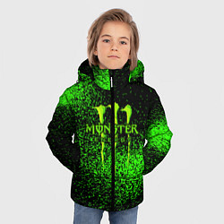 Куртка зимняя для мальчика MONSTER ENERGY, цвет: 3D-красный — фото 2