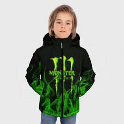 Куртка зимняя для мальчика MONSTER ENERGY, цвет: 3D-черный — фото 2