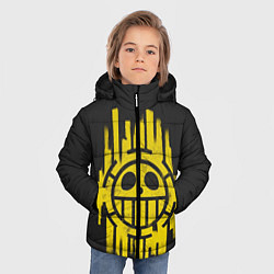 Куртка зимняя для мальчика Skull One Piece, цвет: 3D-черный — фото 2