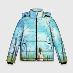 Куртка зимняя для мальчика Cloud ART, цвет: 3D-красный