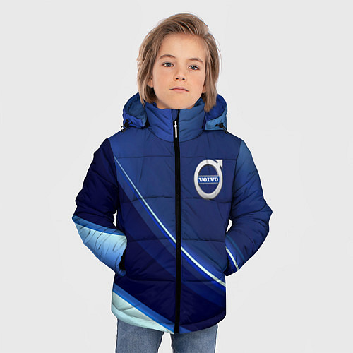 Зимняя куртка для мальчика VOLVO / 3D-Черный – фото 3