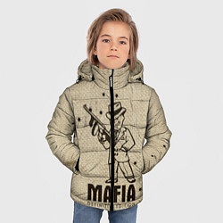 Куртка зимняя для мальчика Mafia 2, цвет: 3D-черный — фото 2