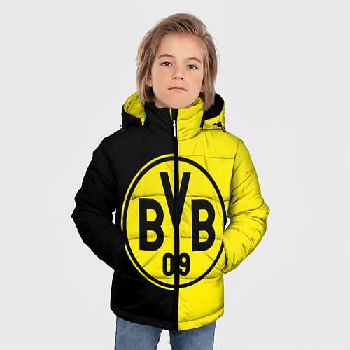 Зимняя куртка для мальчика BORUSSIA / 3D-Черный – фото 3