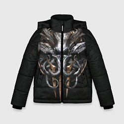 Куртка зимняя для мальчика Baldurs gate 3, цвет: 3D-черный