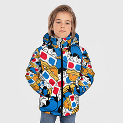 Куртка зимняя для мальчика Дональд Дак 3D цвета 3D-черный — фото 2